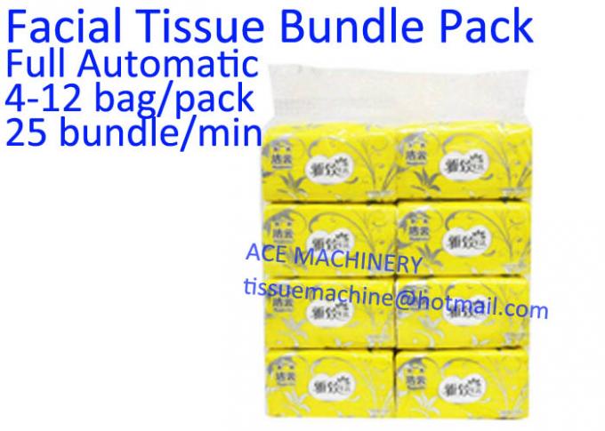 フル オートマチックのチィッシュ ペーパーwrappinging機械