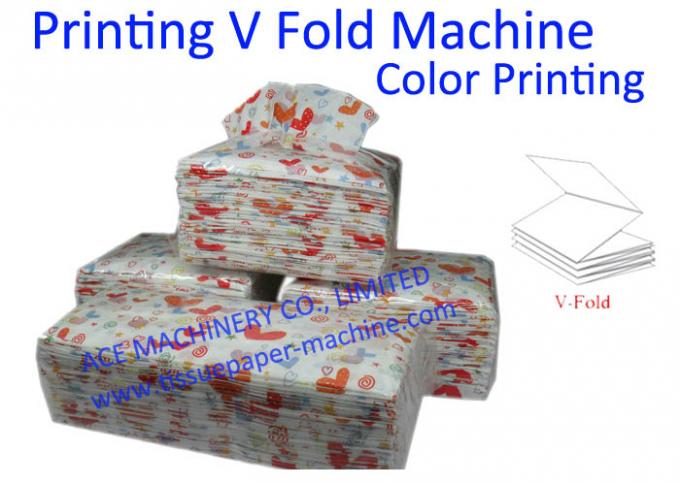チィッシュ ペーパー機械の印刷