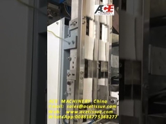 PLC HMI財布ティッシュ生産ライン全自動100バッグ/分